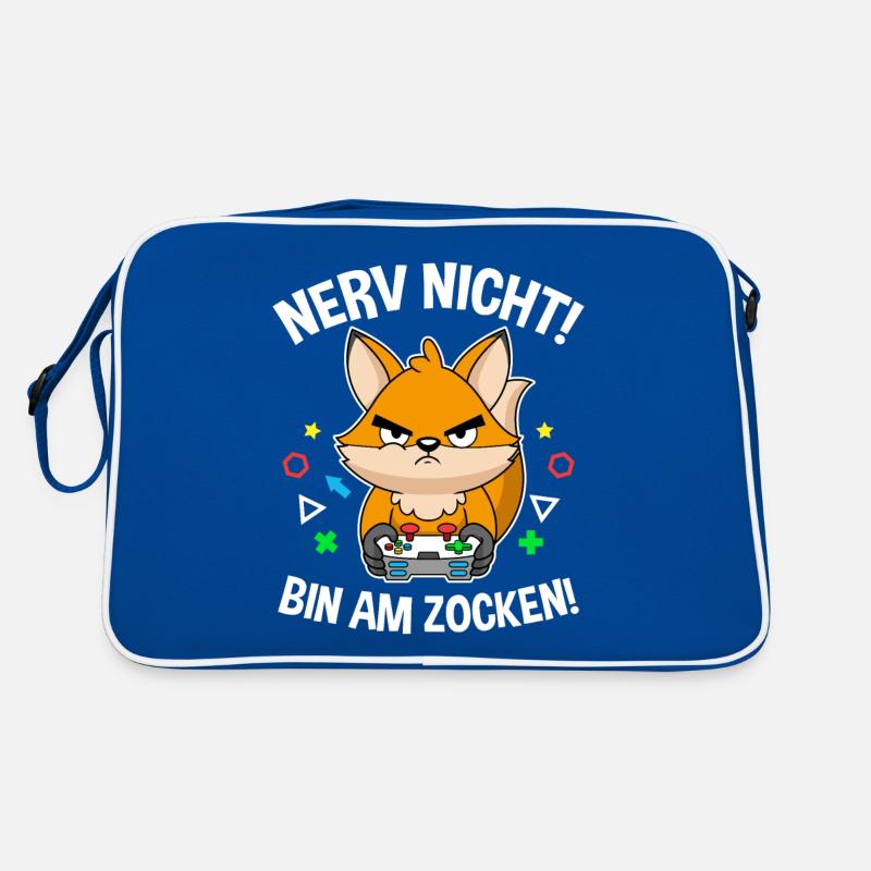 Controller Videospiel Zocker Gamer Computerspiel Retro Tasche