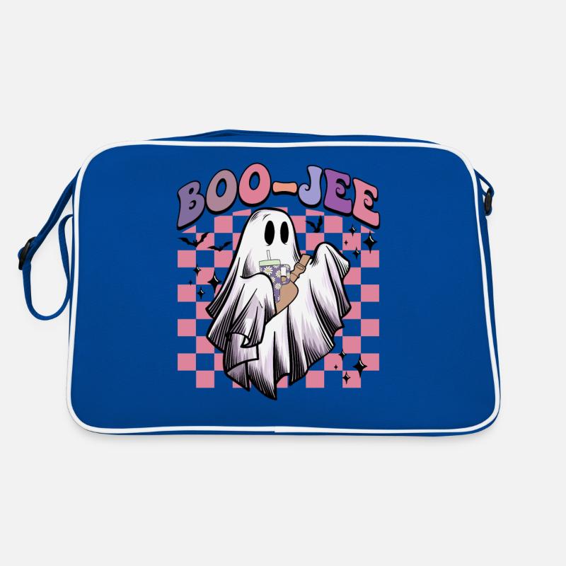 Boo Jee Boojee Halloween lustig Geist Kostüm Retro Tasche