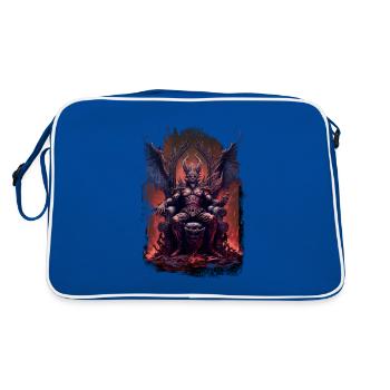 Maître des Diables - Sac Retro - bleu/blanc - Dos