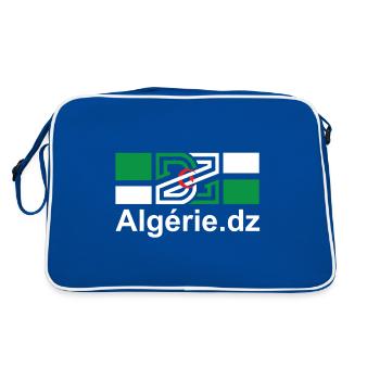 DZ Algérie dans mon cœur - Sac Retro - bleu/blanc - Dos