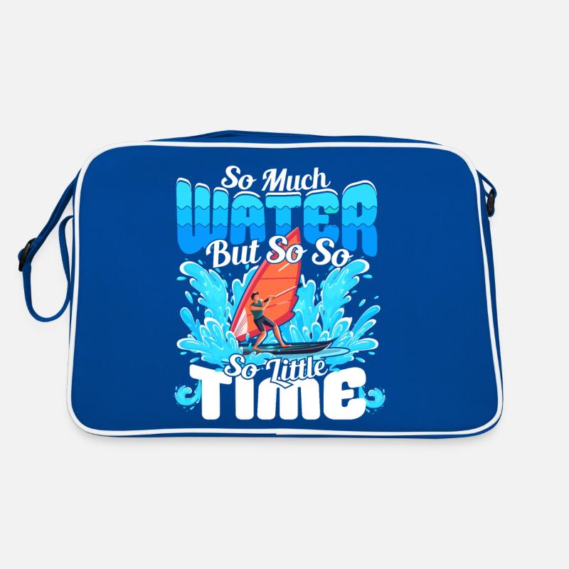 Tant d’eau mais si peu de temps - Windsurfer Sac Retro