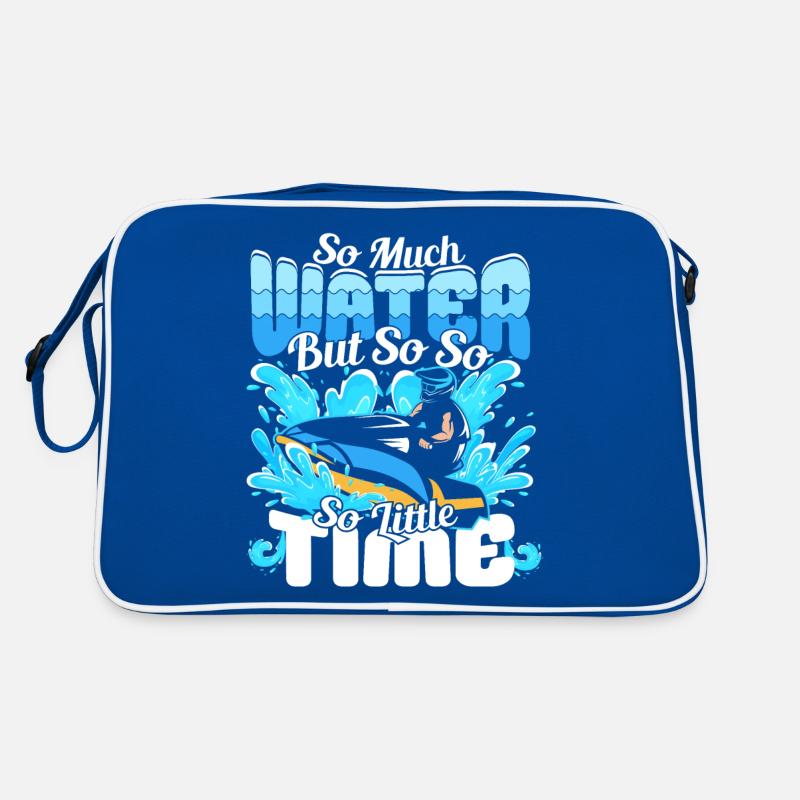 Tant d’eau mais si peu de temps - Jetski Sac Retro
