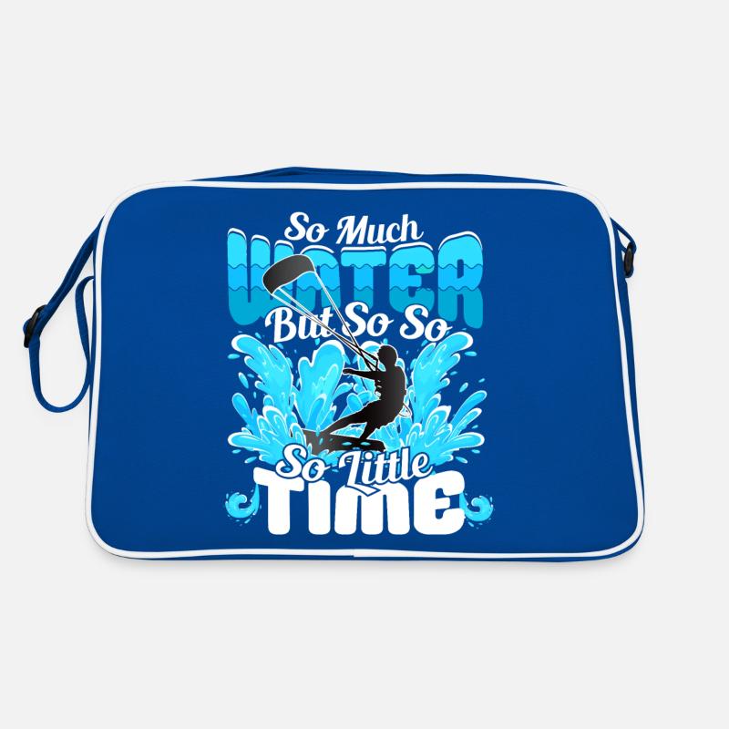 Tant d’eau mais si peu de temps - KiteSurfer Sac Retro
