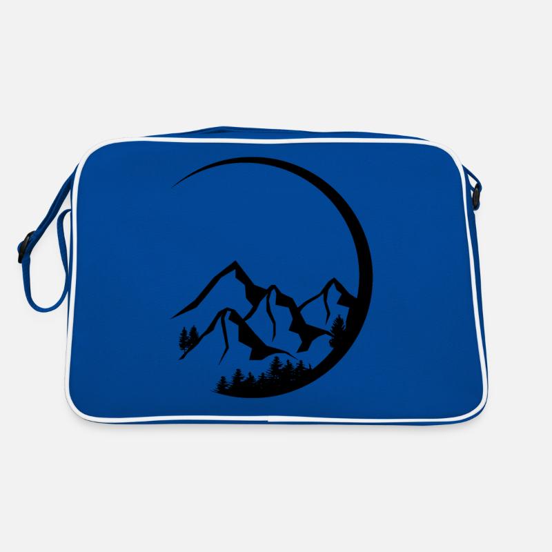 Circle - Mountain - (8) Retro Bag