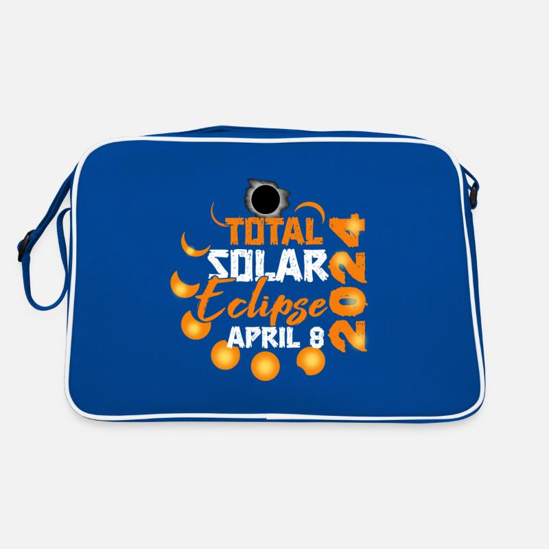 Total Solar Eclipse Usa April 8, 2024 Retro Bag