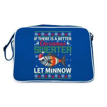 S’il y a un meilleur pull de Noël, laissez Minnow - Sac Retro - bleu/blanc - Dos