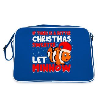 S’il y a un meilleur pull de Noël, laissez Minnow - Sac Retro - bleu/blanc - Dos