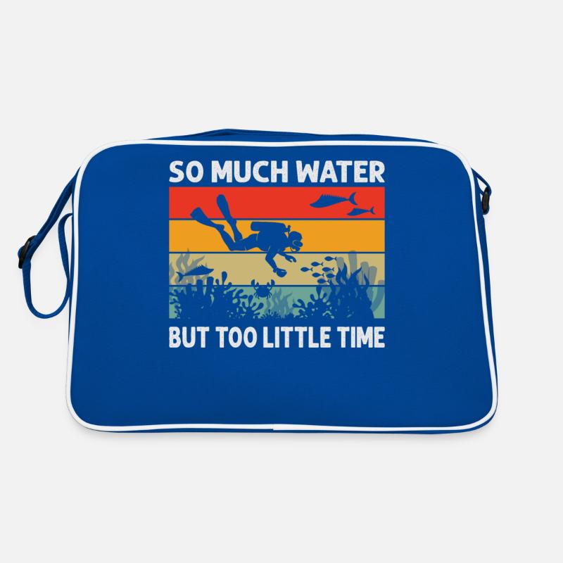 Tant d’eau mais trop peu de temps Sac Retro