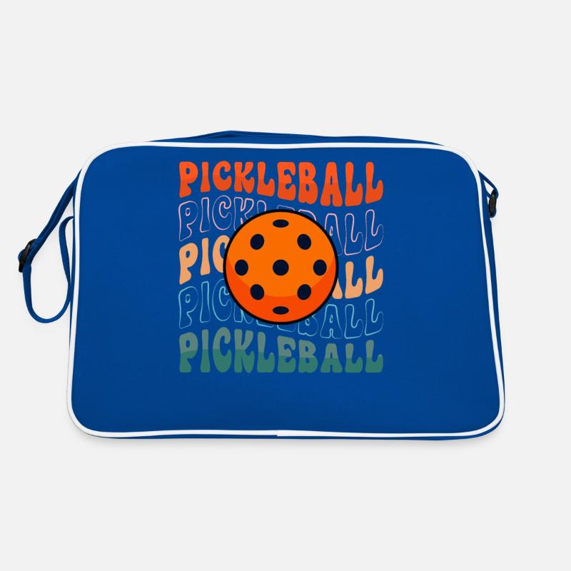 Pickleball Pickleball Pickleball Retro Tasche