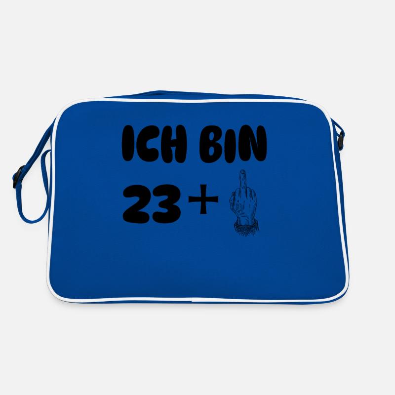 ich bin 24 Retro Tasche