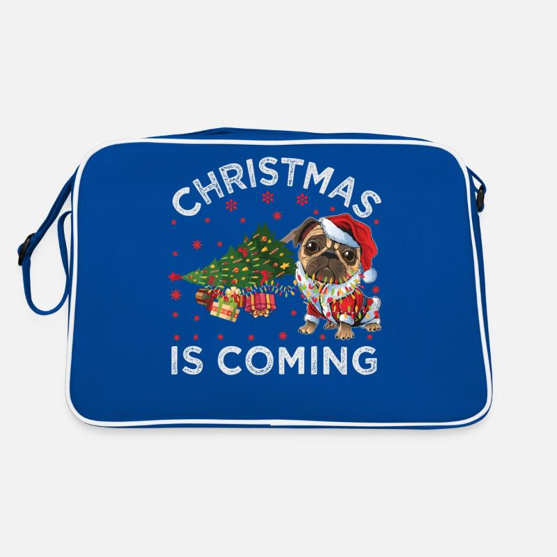 Noël arrive version chien Sac Retro