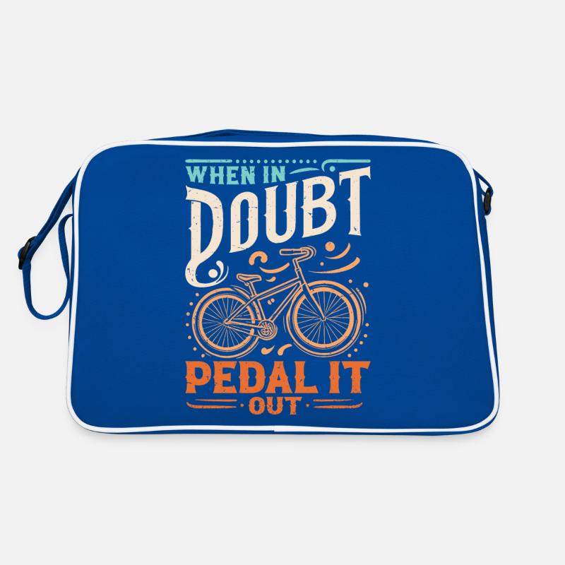 When In Doubt - Pedal It Out Retro Tasche