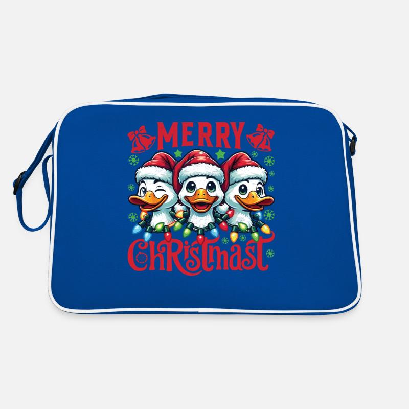 JOYEUX Noël - Dîner de Noël de Noël Sac Retro
