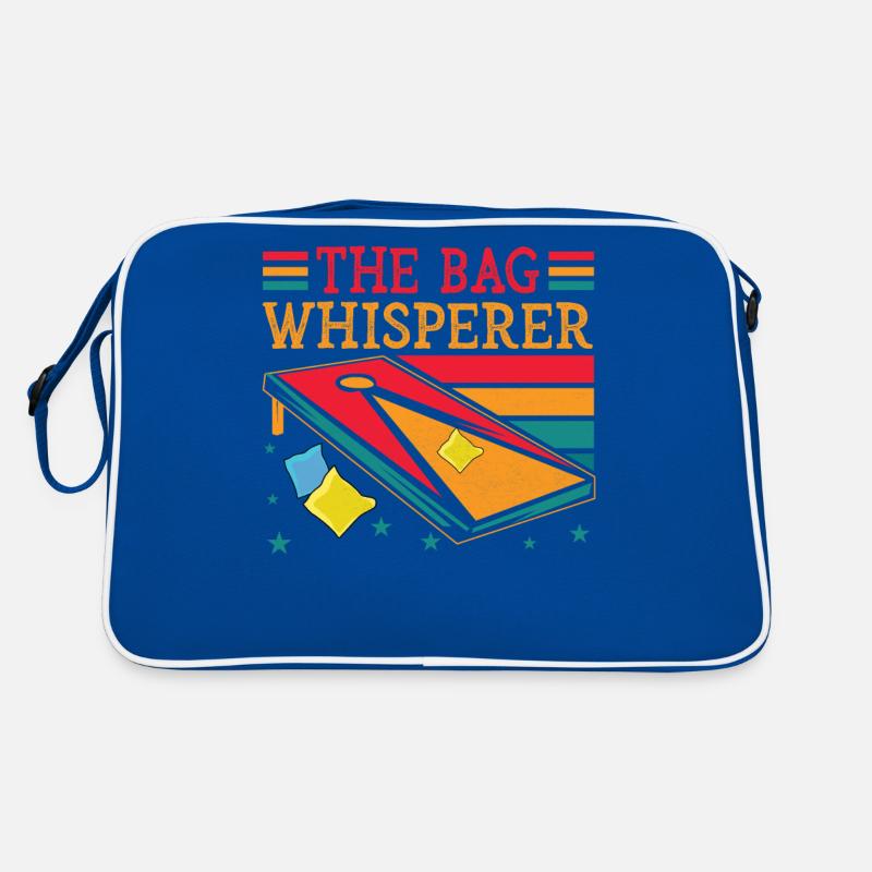 Der Bag Flüsterer - Retro Cornhole Oberteil Retro Tasche