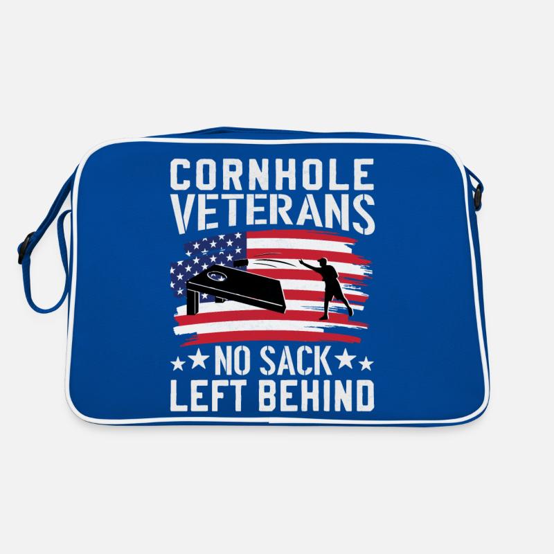 Cornhole Veteran - No Sack Left Behind Retro Bag