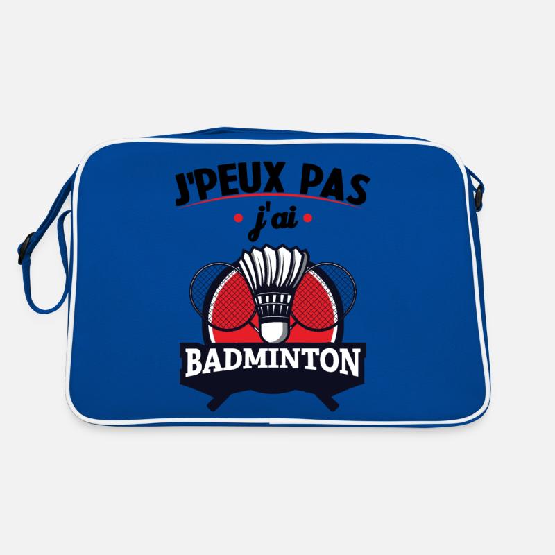 Je Peux Pas J'ai Badminton Sac Retro