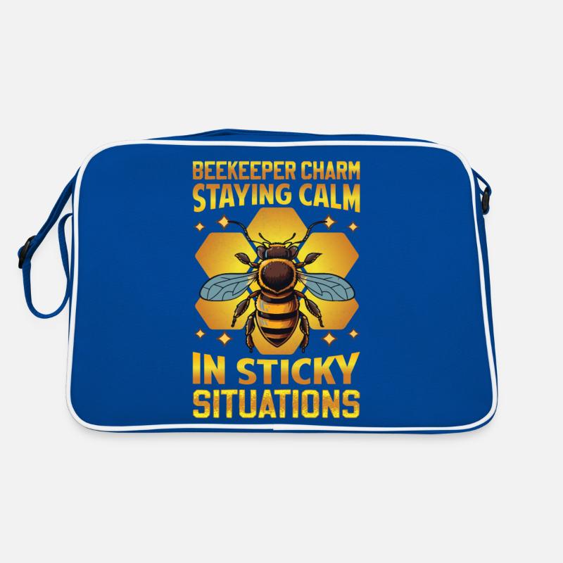 Beekeeper Charm – Sticky Situations Retro Tasche