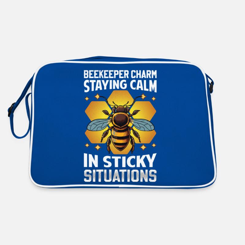 Beekeeper Charm – Sticky Situations Retro Tasche