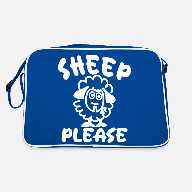 Des moutons s’il vous plaît Sac Retro