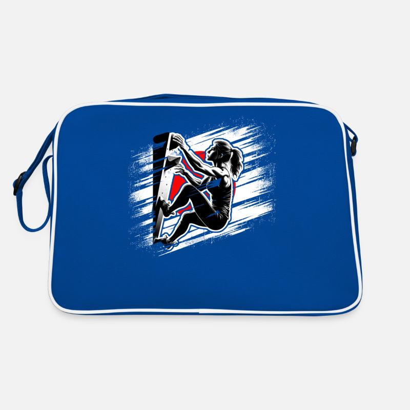 Japan Kletterer - Frau Boulderer Klettern Retro Tasche