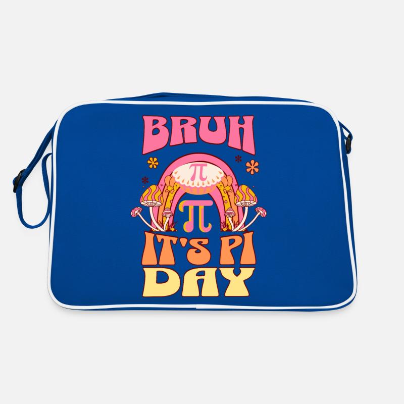 Bruh It's Pi Day 2024 Math Lovers Teachers Student Retro Bag