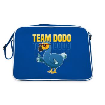 Amoureux des oiseaux Flying Bird Dodo - Sac Retro - bleu/blanc - Dos