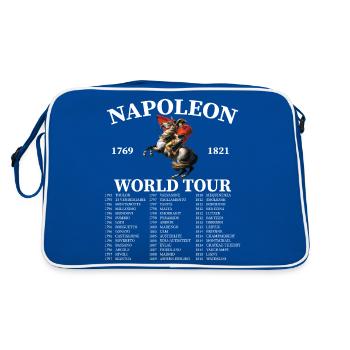 Napoleon World Tour - Retro Bag - blue/white - Back