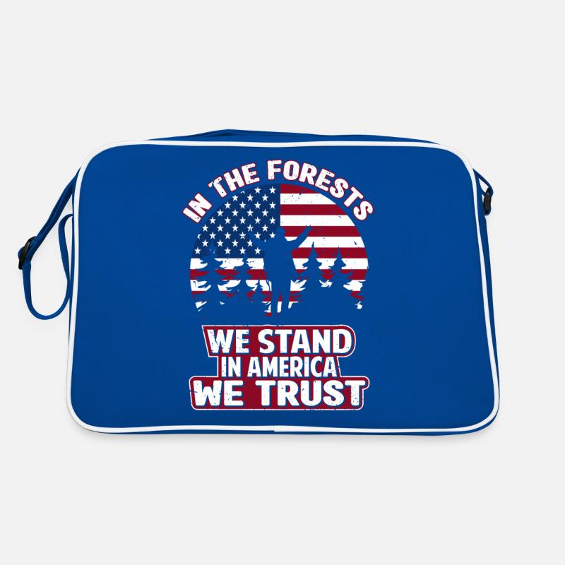Usa bûcheron menuisier forestier vêtements Sac Retro
