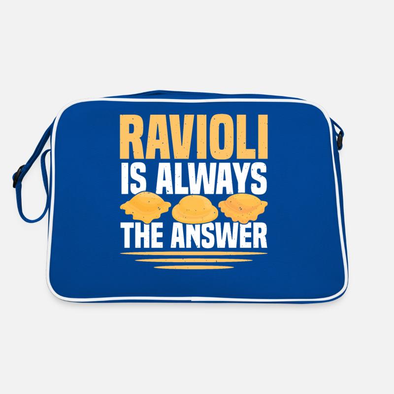Ravioli is the Answer Retro Bag