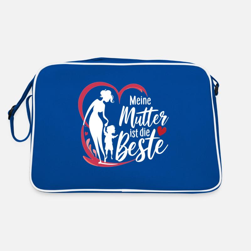 Muttertag Meine Mutter ist die beste Retro Tasche