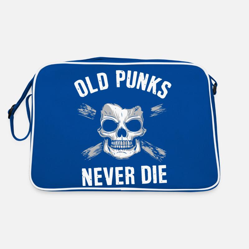 Old Punks Never Die Retro Bag