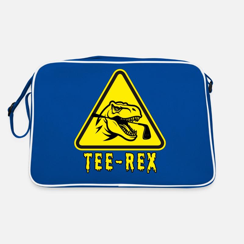 Tee-Rex! and golfer! Retro Bag