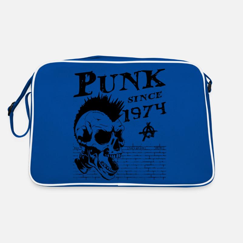 Punk Since 1974, Punks Not Dead, 50 Years Old and Retro Bag