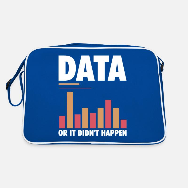 Data or it didn't happen tee Retro Bag