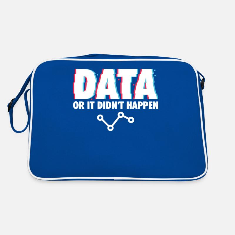 Data or it didn't happen tee Retro Bag
