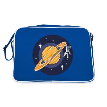 Astronaute - Sac Retro - bleu/blanc - Dos
