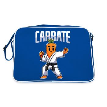 Martial Arts Martial Arts Carrot Carrot Karate - Retro Bag - blue/white - Back