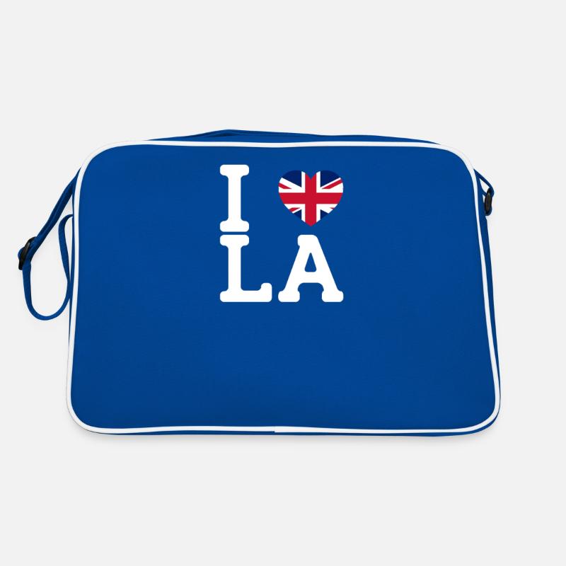 J’aime LA Cool Wrong Flag Royaume-Uni Lover Pun Sac Retro