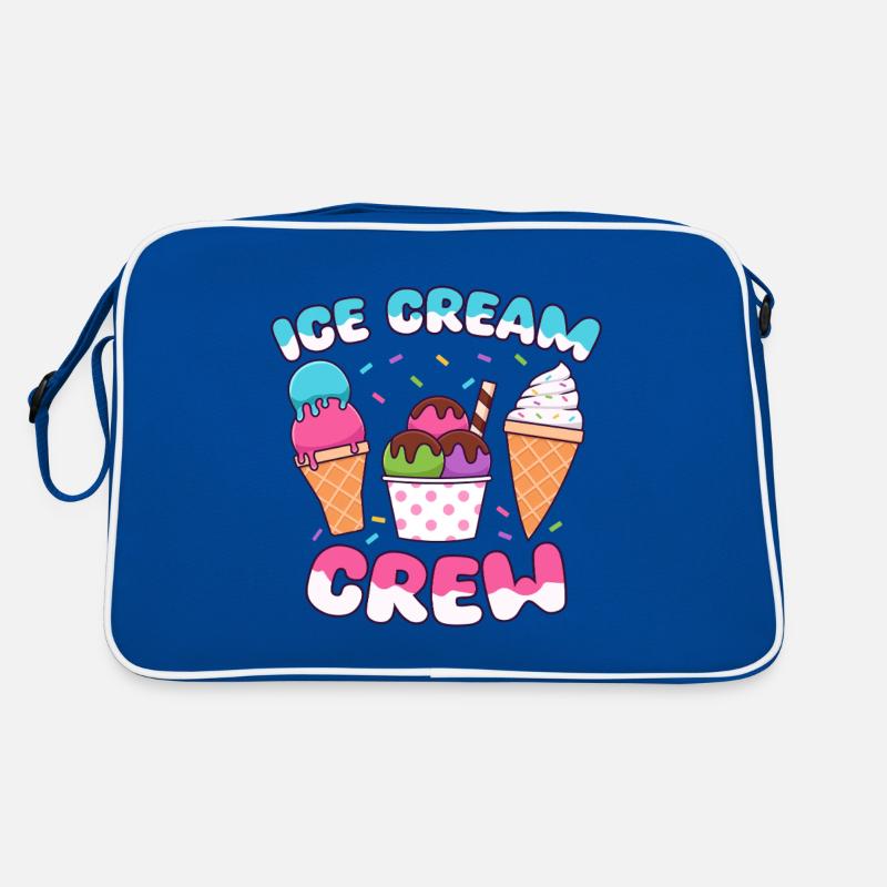 Crème glacée Crème glacée d’été Funny Kids Popsicles Sac Retro