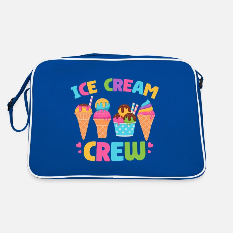 Crème glacée Crème glacée d’été Funny Kids Popsicles Sac Retro