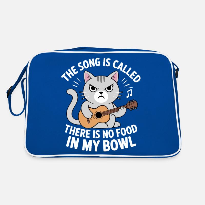 La chanson s’intitule Il n’y a pas de nourriture dans mon bol de chat Sac Retro