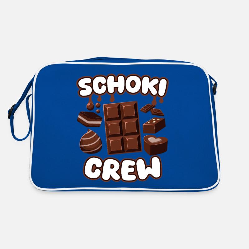 Candy Chocolate Chocolate Chocolate Crew Sac Retro