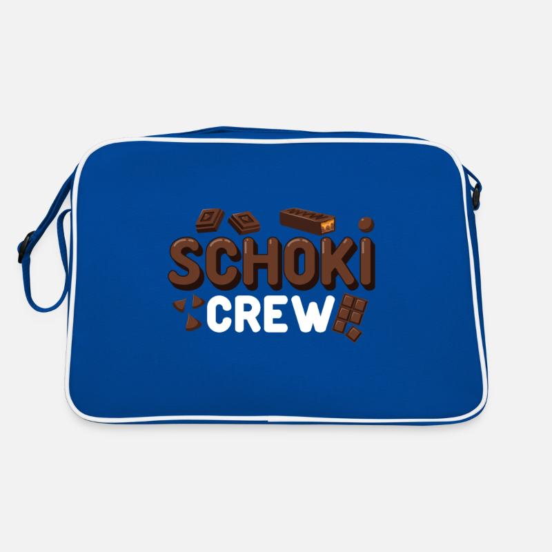 Candy Chocolate Chocolate Chocolate Crew Sac Retro