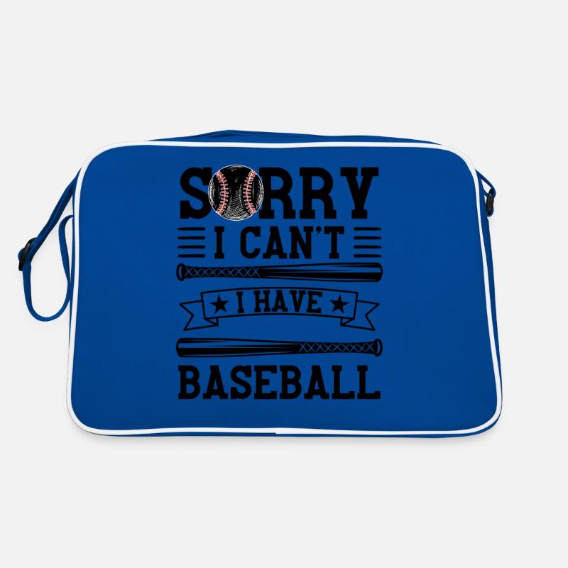 Baseball Saying Conception d’une équipe de baseball Sac Retro