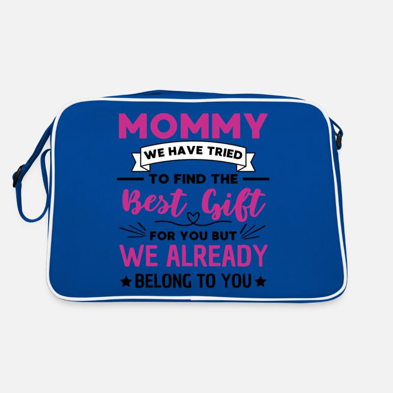 Liebevolles Mama Design Muttertag Retro Tasche