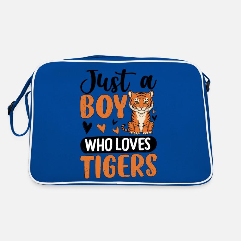 Juste un garçon qui aime les tigres Sac Retro