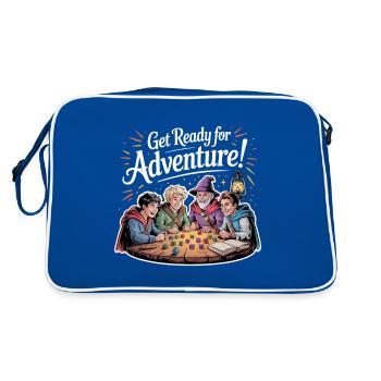 PLAYING CARD - Retro Bag - blue/white - Back