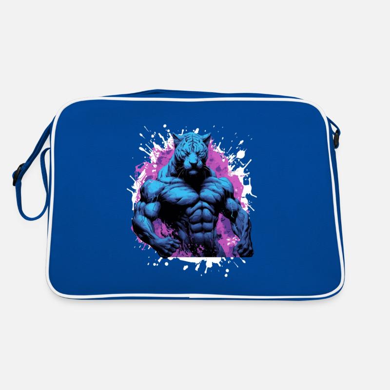 Musculation Muscles Léopard Musculation Sac Retro