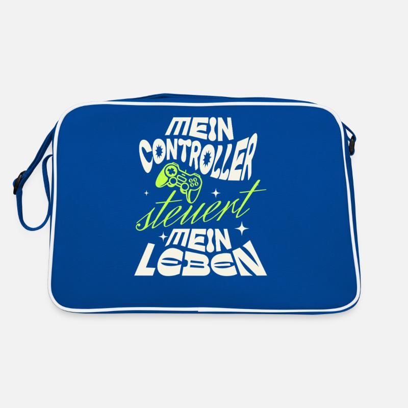 My controller controls my life Retro Bag