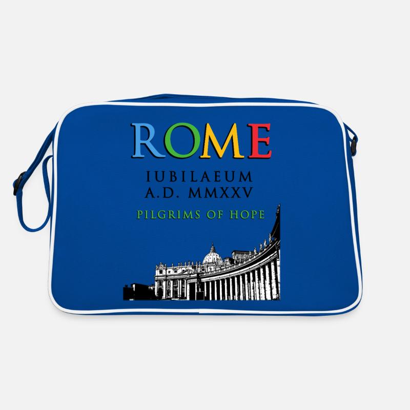 Rom 2025 JubileePilger der Hoffnung Englischer Klassiker Retro Tasche